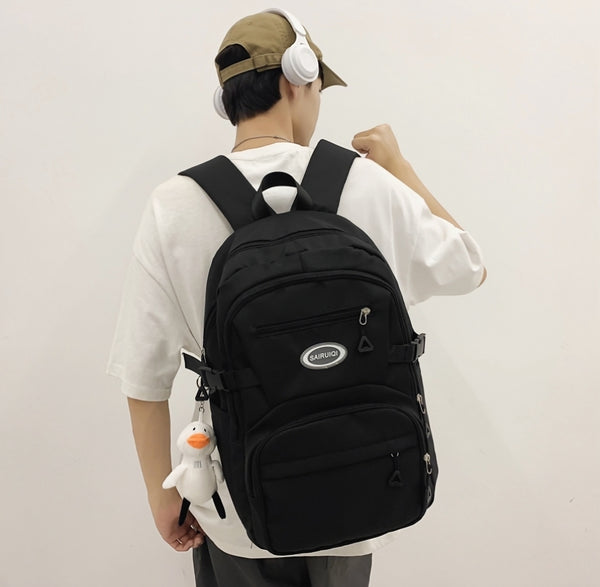 School Backpacks Teens Student School Bags Aesthetic College Backpacks Large Capacity Lightweight Book Bag for Men Women