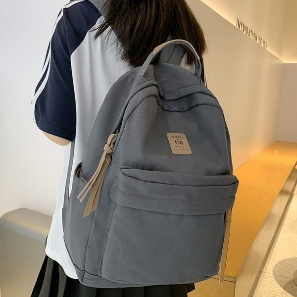 Nylon Women School Backpacks Waterproof School Bags for Teenager Girls Large Capacity Student Bookbags Travel Bag