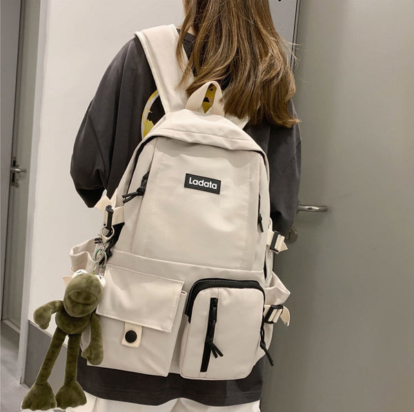 Large Capacity School Backpacks for Women Cool Students Bookbags Laptop Bag for Teenager Girls School Bag Multi-color Travel Rucksack