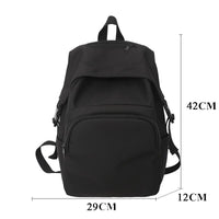 Aesthetic School Backpacks for Teens Girls Waterproof Student Bookbags College Boys Preppy School Bag Travel Mochila Men Backpack
