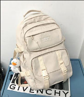 Men School Backpacks Waterproof Nylon Bookbags for Teenager School Bag Cute Women Preppy Backpack Travel College Backpacks