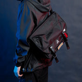Messenger Bookbag Men Motorcycle Cycling Messenger Bags Waterproof Big Crossbody Shoulder Bag Hip Hop Street Cross Bag