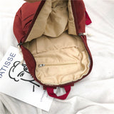 Large capacity washing Canvas Backpack Schoolbag For Teenage Girl Travel School Backpacks Fashion Women Backpack Mochila