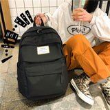 Waterproof Nylon Women Backpack Female Large capacity high schoolbag Korean Vintage girl Shoulder Bags Travel Bag Mochila