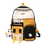 Kawaii Girl Backpack  Leisure Women Travel Bagpack Cute School Bag for Teenage Bookbag Femal Mochila Waterproof