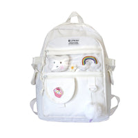 Women Backpack Kawaii Mochila Cute Bookbag for Teenager Girls Waterproof Men Travel Rucksack School Bag
