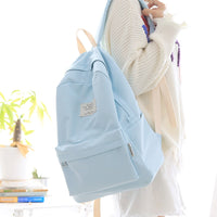 Simple Design Oxford Korea Style Women Backpack  Girls Leisure Bag School Student Book Teenager Useful Travel