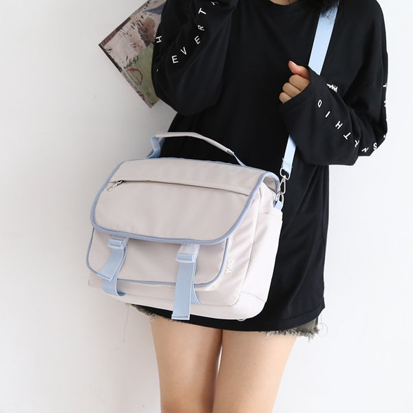Gothslove Women Multifunctional Bag Trendy Crossbody Bag Simple Small backpack School Shoulder Bag College Student Bookbag