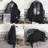 Gothslove School Backpacks Cool Men Graffiti Backpack Camouflage Laptop Book Boy School Bag Women Student Backpack for Colleges